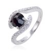 Natural garnet ring-C2260R