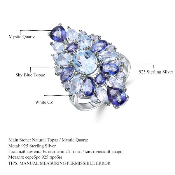 Gemstone Rings-C555R - 图片 2