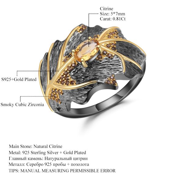 Gemstone Rings-C7551R - 图片 2