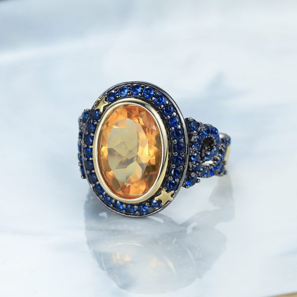 Gemstone Rings-C9381RCI - 图片 3