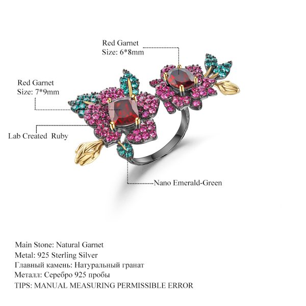 Gemstone Rings-C8222R - 图片 2