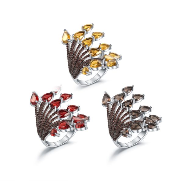 Gemstone Rings-C8301R - 图片 4