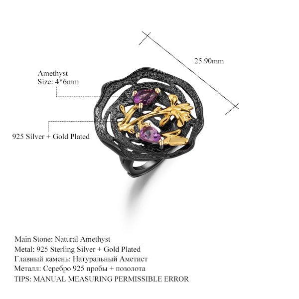 Gemstone Rings-C7934R - 图片 2