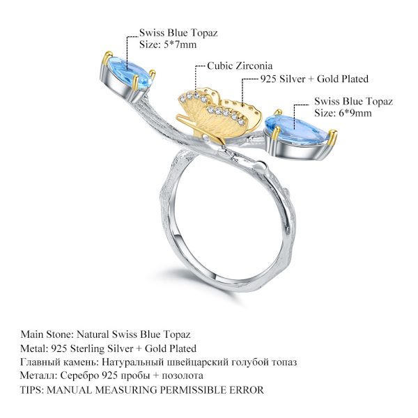 Gemstone Rings-C7756R - 图片 3