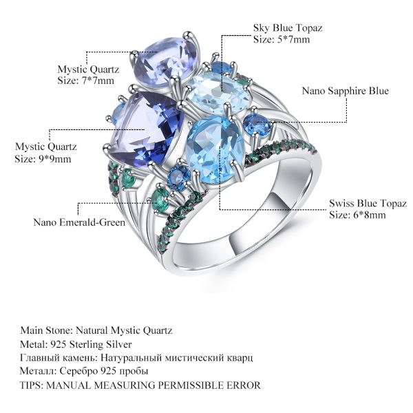 Gemstone Rings-C7745R - 图片 2