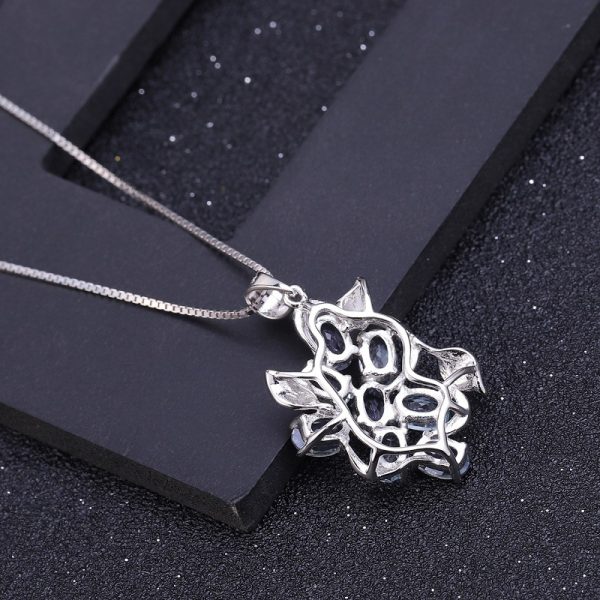 Natural Topaz Necklace-A025P - 图片 7