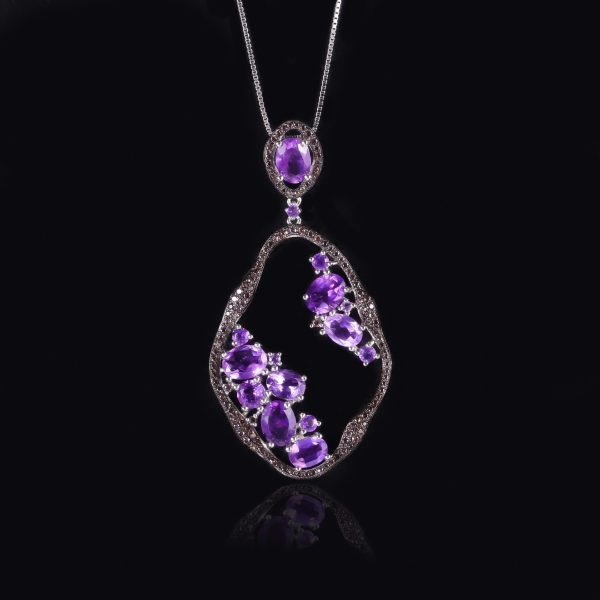 Gemstone Necklace-W0462P