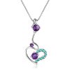 Gemstone Necklace-A378P