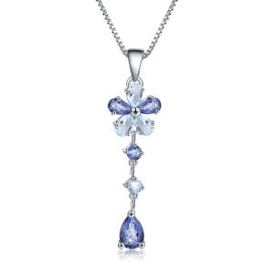 Gemstone Necklace-A2548P