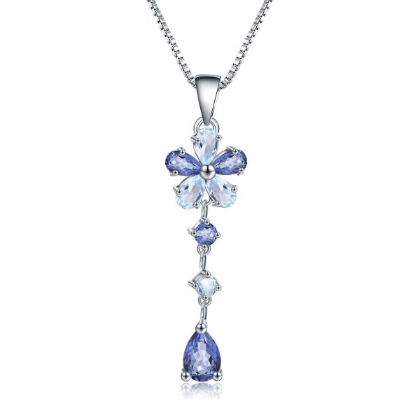 Gemstone Necklace-A2548P