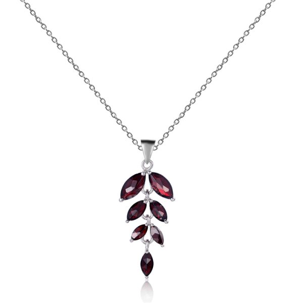 Gemstone Necklace-A910P - 图片 7