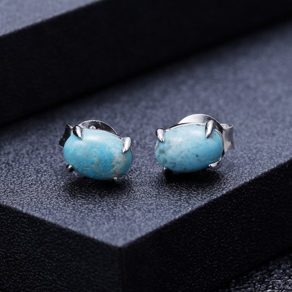 Gemstone Earrings-KH239E - 图片 5