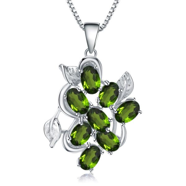 Natural Topaz Necklace-A025P - 图片 4