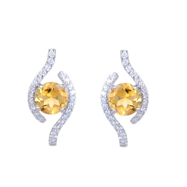 Gemstone Earrings-C2260E3 - 图片 3