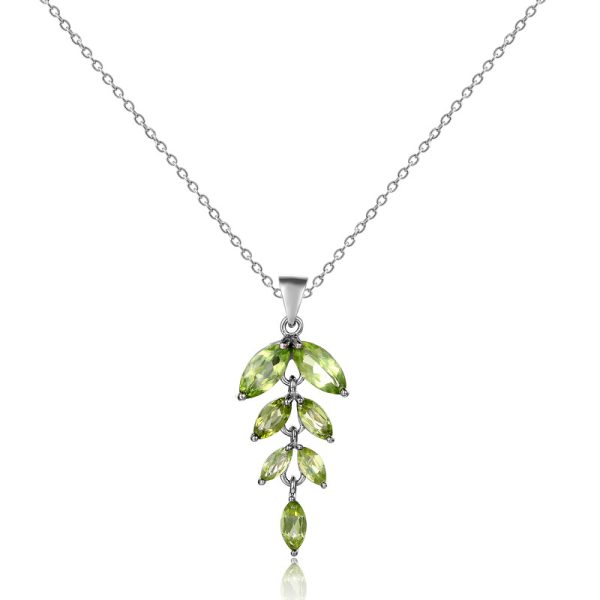 Gemstone Necklace-A910P - 图片 2