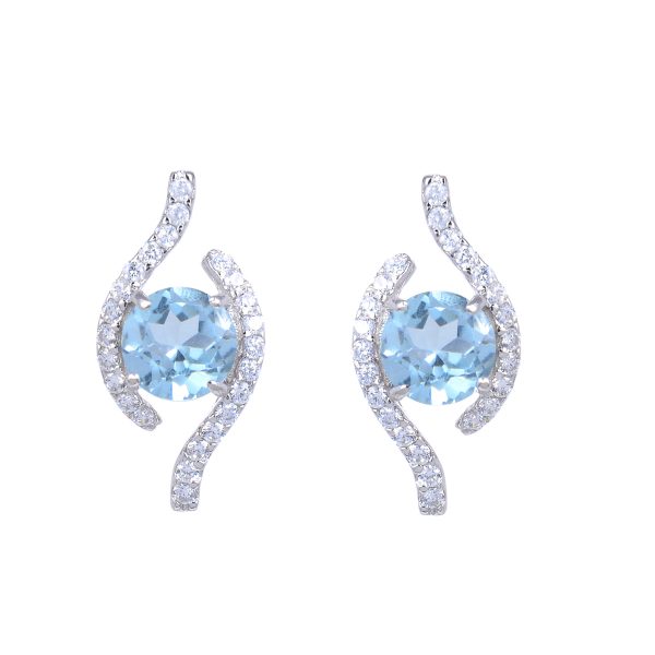 Gemstone Earrings-C2260E3 - 图片 2