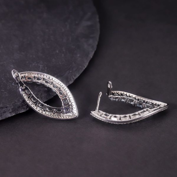 Gemstone Earrings-W0519E - 图片 2