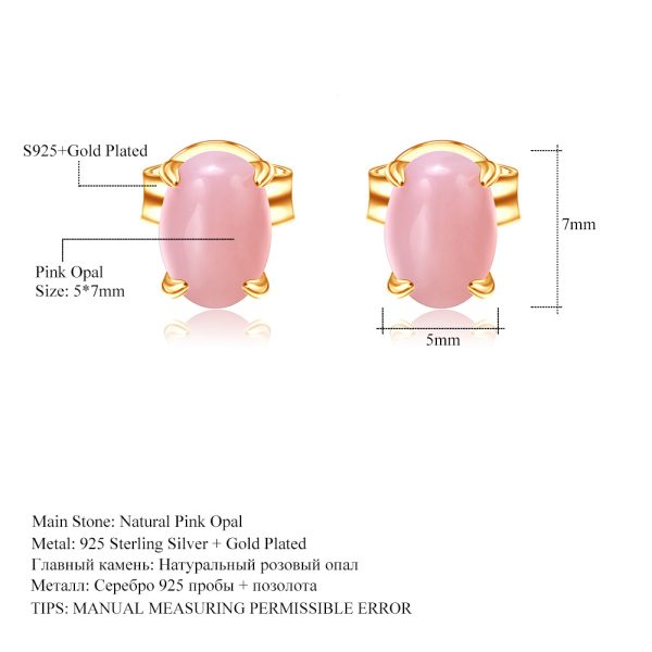 Gemstone Earrings-KH239E - 图片 2
