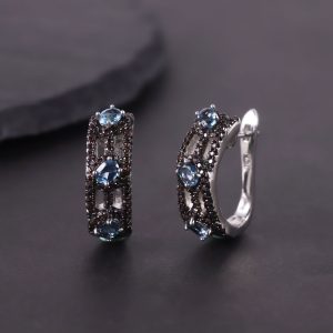 Gemstone Earrings-W0383E