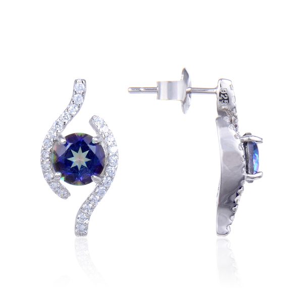 Gemstone Earrings-C2260E3 - 图片 7