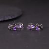 Gemstone Earrings-W0338E