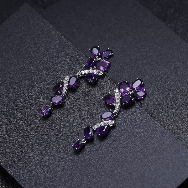Gemstone Earrings-A800E3MAM - 图片 5