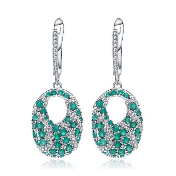 Gemstone Earrings-A4106E3