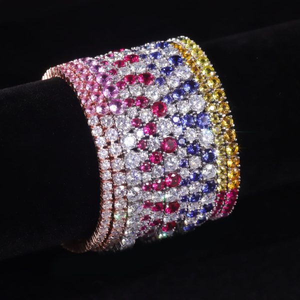 Gemstone Bracelet-U02BMIX1 - 图片 4