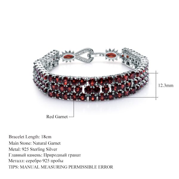 Gemstone Bracelet-C1902B - 图片 2