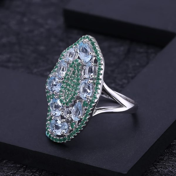 Gemstone Rings-W0434R - 图片 3