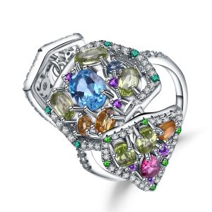 Gemstone Rings-C6509R