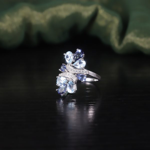 Natural Topaz Ring-A457R - 图片 3