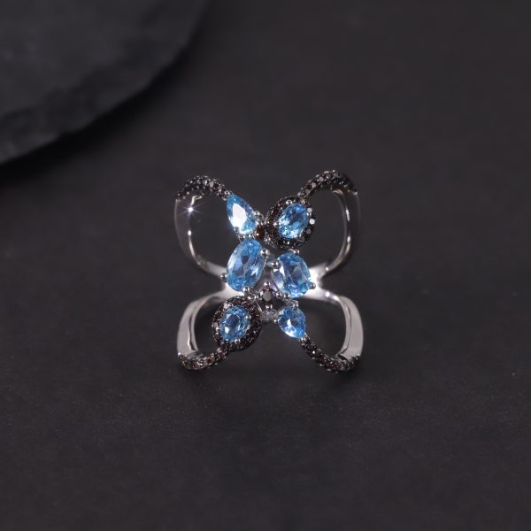 Natural Amethyst Ring-W0372R - 图片 3