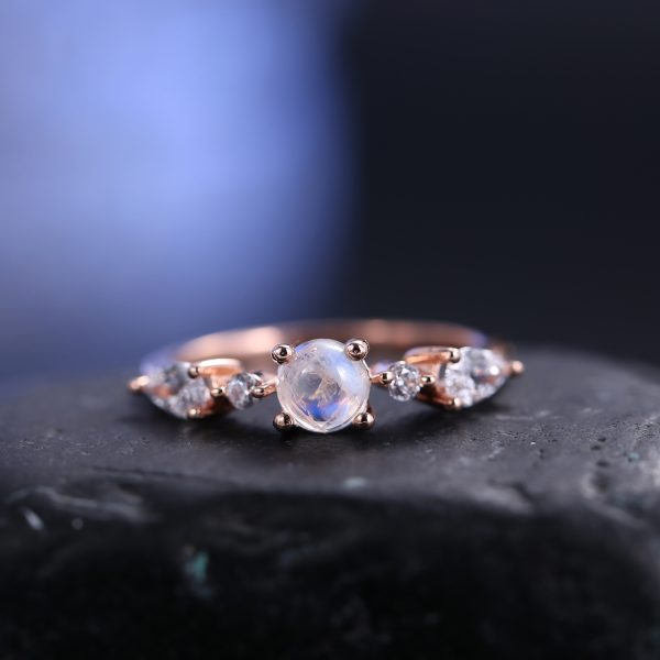 Moonlight Stone Ring-OL0980R - 图片 2