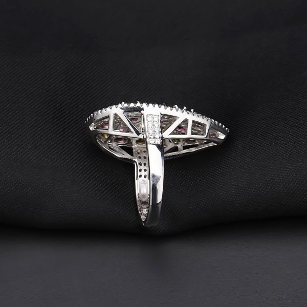 Natural tourmaline ring-	 A852R - 图片 7