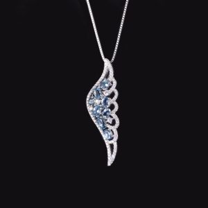 Gemstone Necklace-W0505P