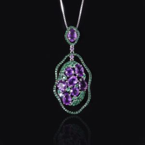 Gemstone Necklace-W0435P