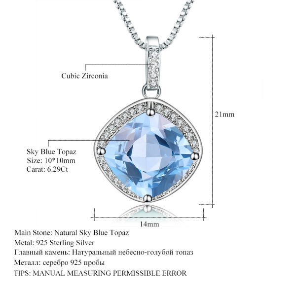 Gemstone Necklace-N0073P - 图片 2