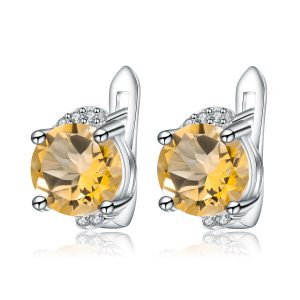 Gemstone Earrings-A4092E3