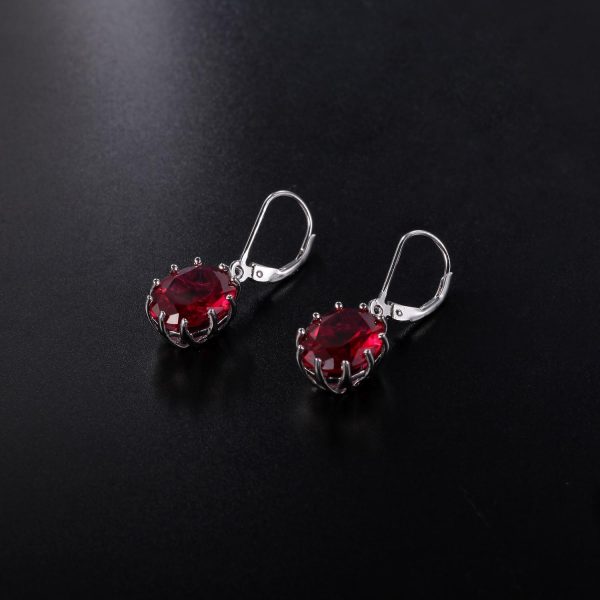 Gemstone Earrings-Y156E - 图片 2