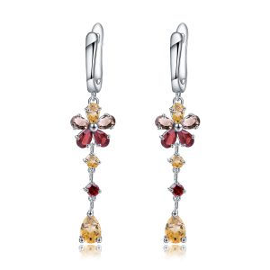 Gemstone Earrings-A2548E3