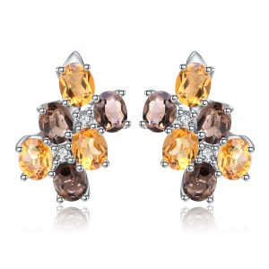 Gemstone Earrings-A5051E3