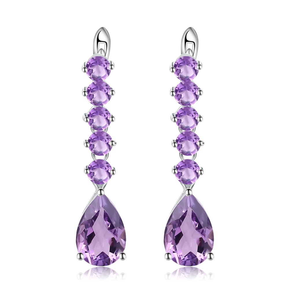 Gemstone Earrings-A476E3-b