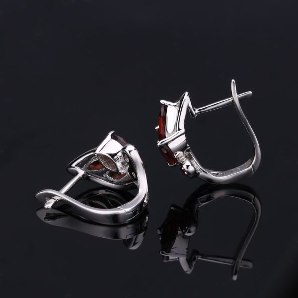 Gemstone Earrings-K110E3 - 图片 3