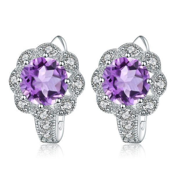 Gemstone Earrings-F0314E3