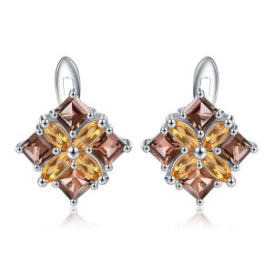 Gemstone Earrings-A3774E3
