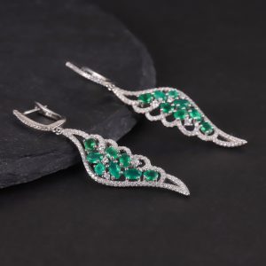 Gemstone Earrings-W0505E