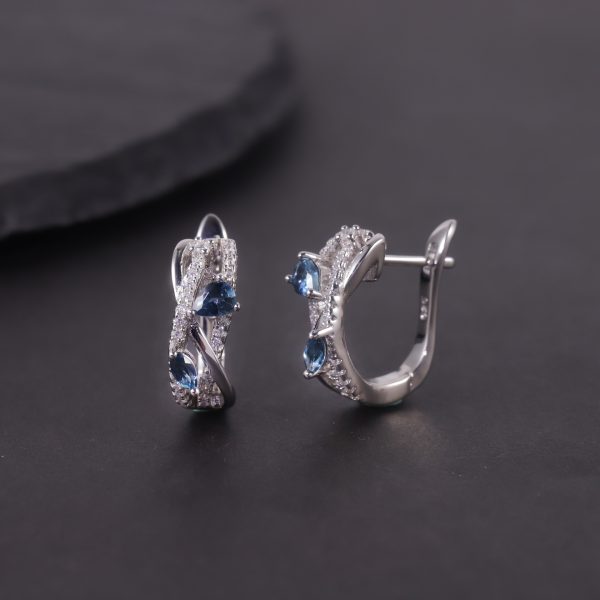 Gemstone Earrings-W0347E