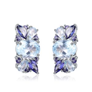 Gemstone Earrings-C1354E3