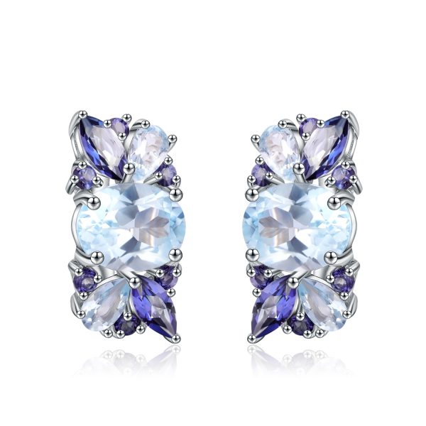 Gemstone Earrings-C1354E3